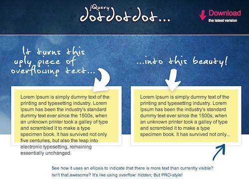 40個優秀的jQuery插件分享