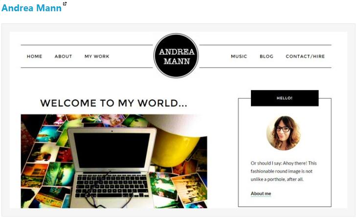 八個不同網站建設風格的個人網站案例