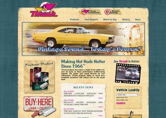 10個創意復古風網站建設賞析