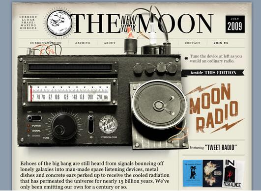 10個創意復古風網站建設賞析