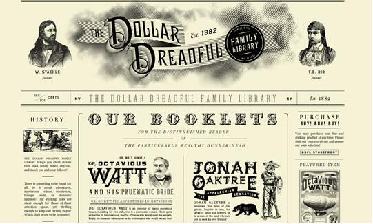 10個創意復古風網站建設賞析